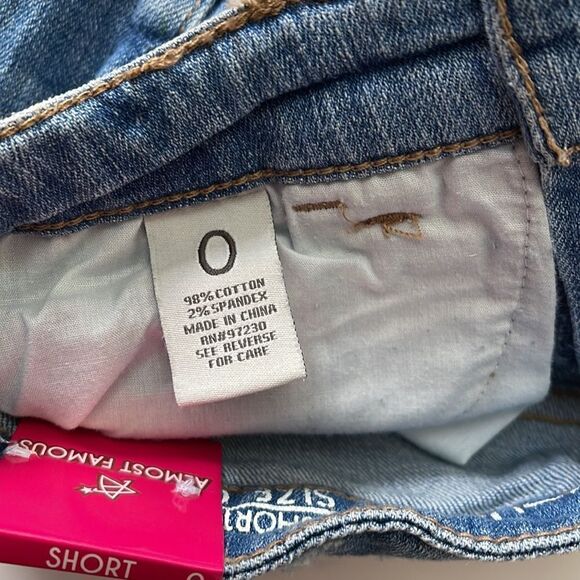 Painted jean shorts - Picture 4 of 4